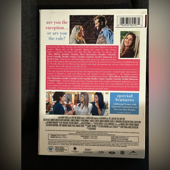 DVD/BLU RAY - BUNDLE 4 FOR $25 - HE’S JUST NOT THAT INTO YOU - Picture 2 of 4